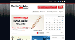 Desktop Screenshot of mediafaxtalks.ro